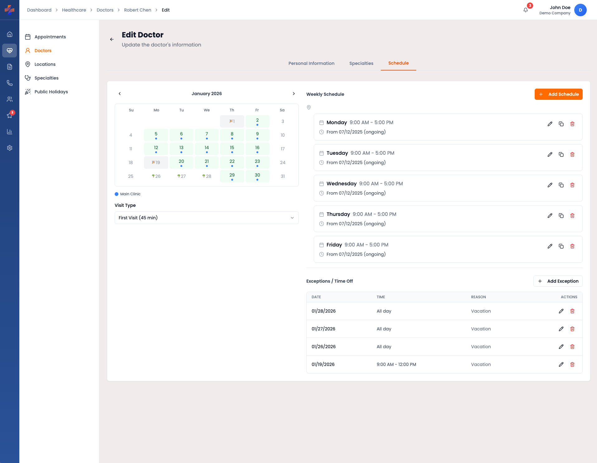 PatientFlow Analytics Dashboard